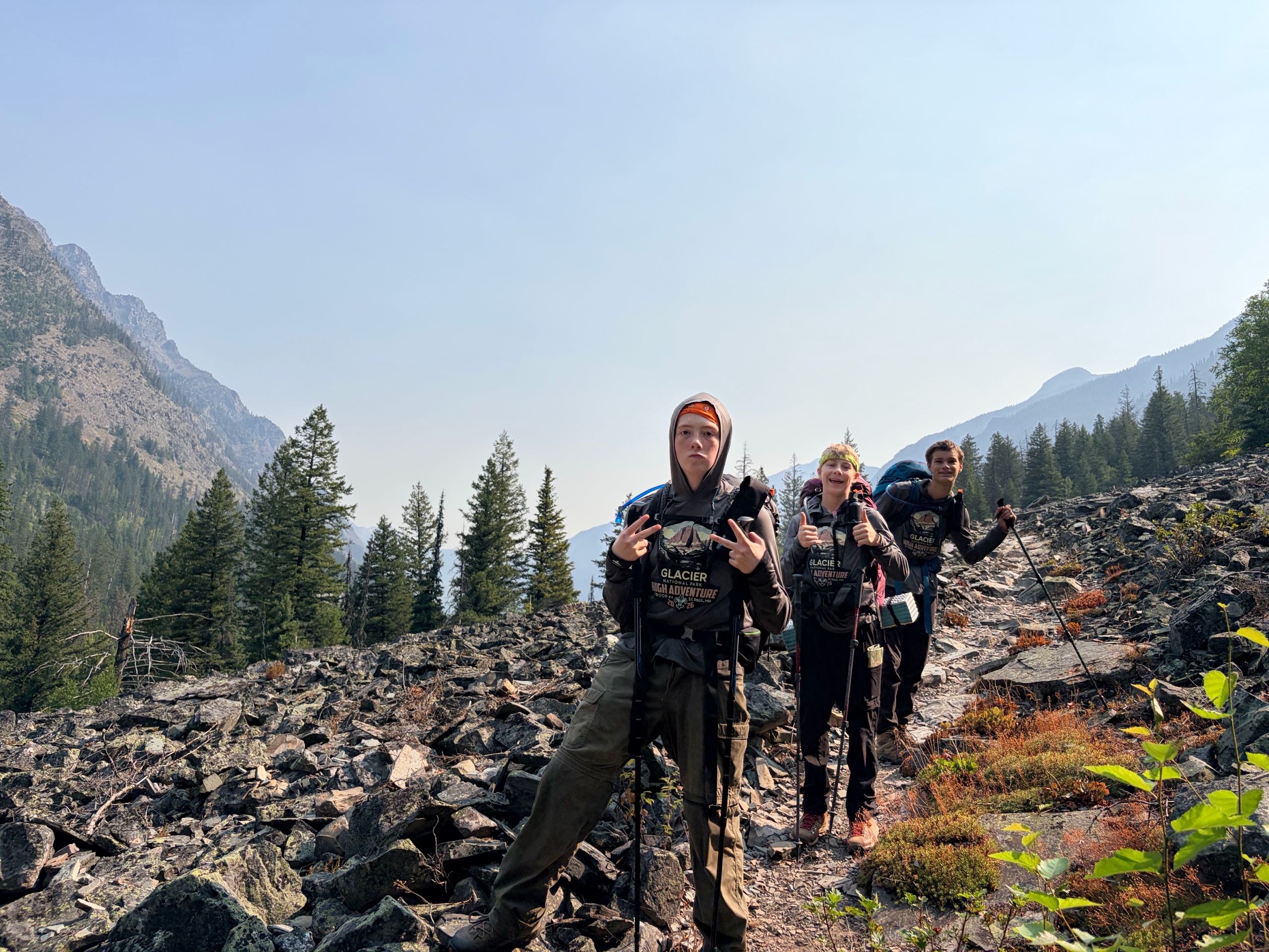 Glacier Backpacking	HA-Group2 photo
