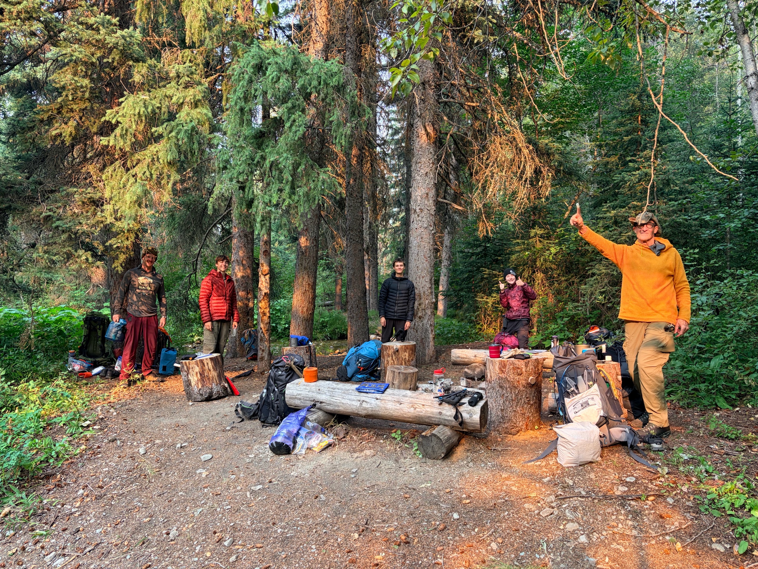 Glacier Backpacking	HA-Group2 photo