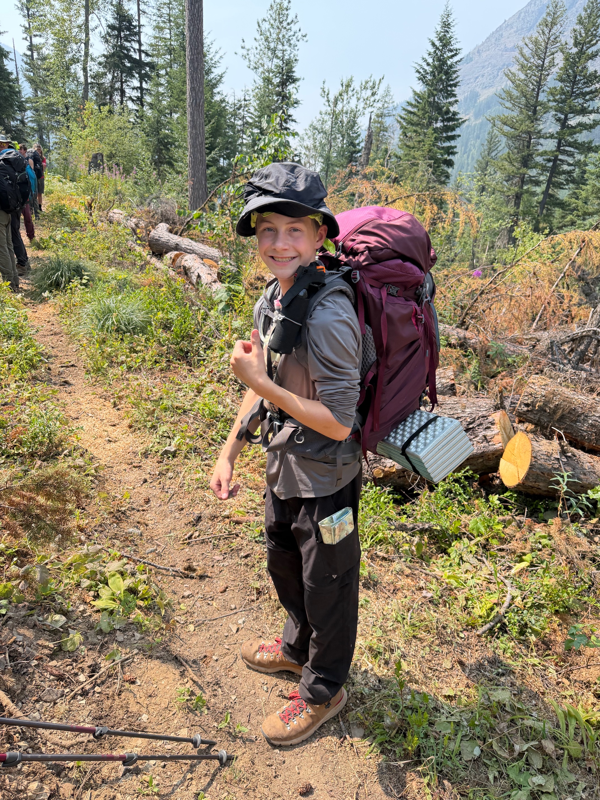 Glacier Backpacking	HA-Group2 photo