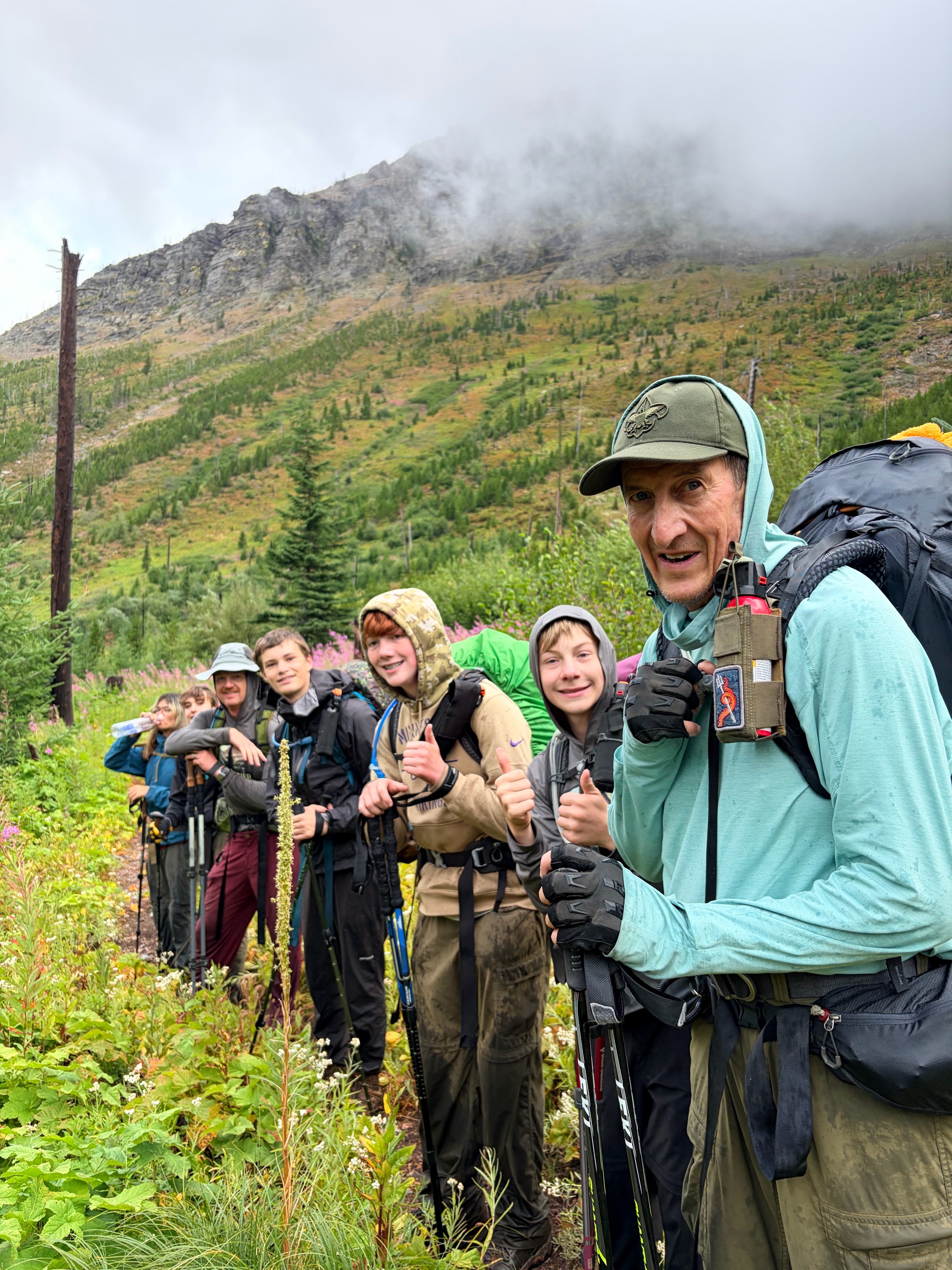 Glacier Backpacking	HA-Group2 photo