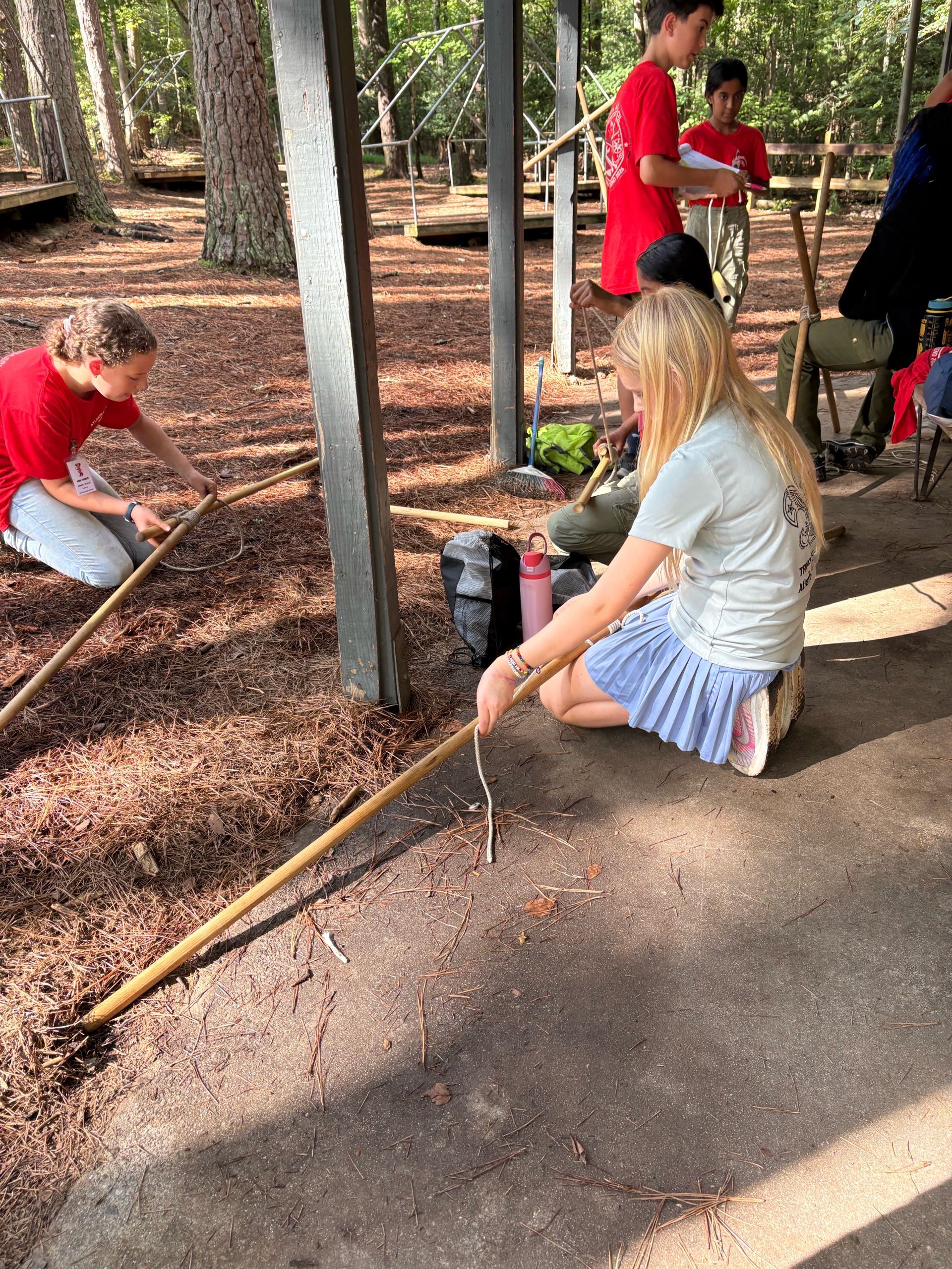 Scout Skills at Woodruff! photo