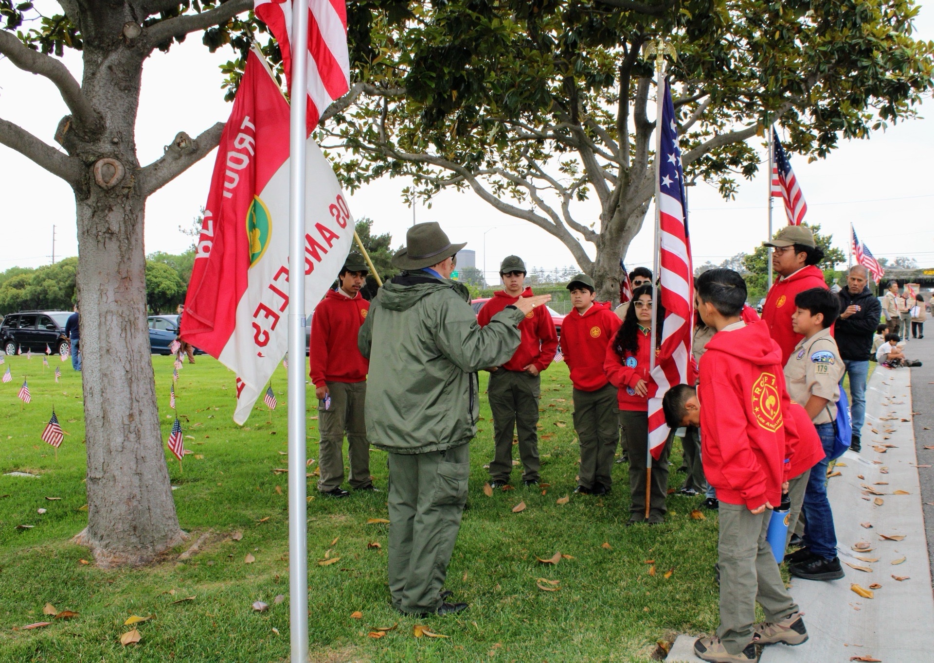 Memorial Day Place the Flags photo