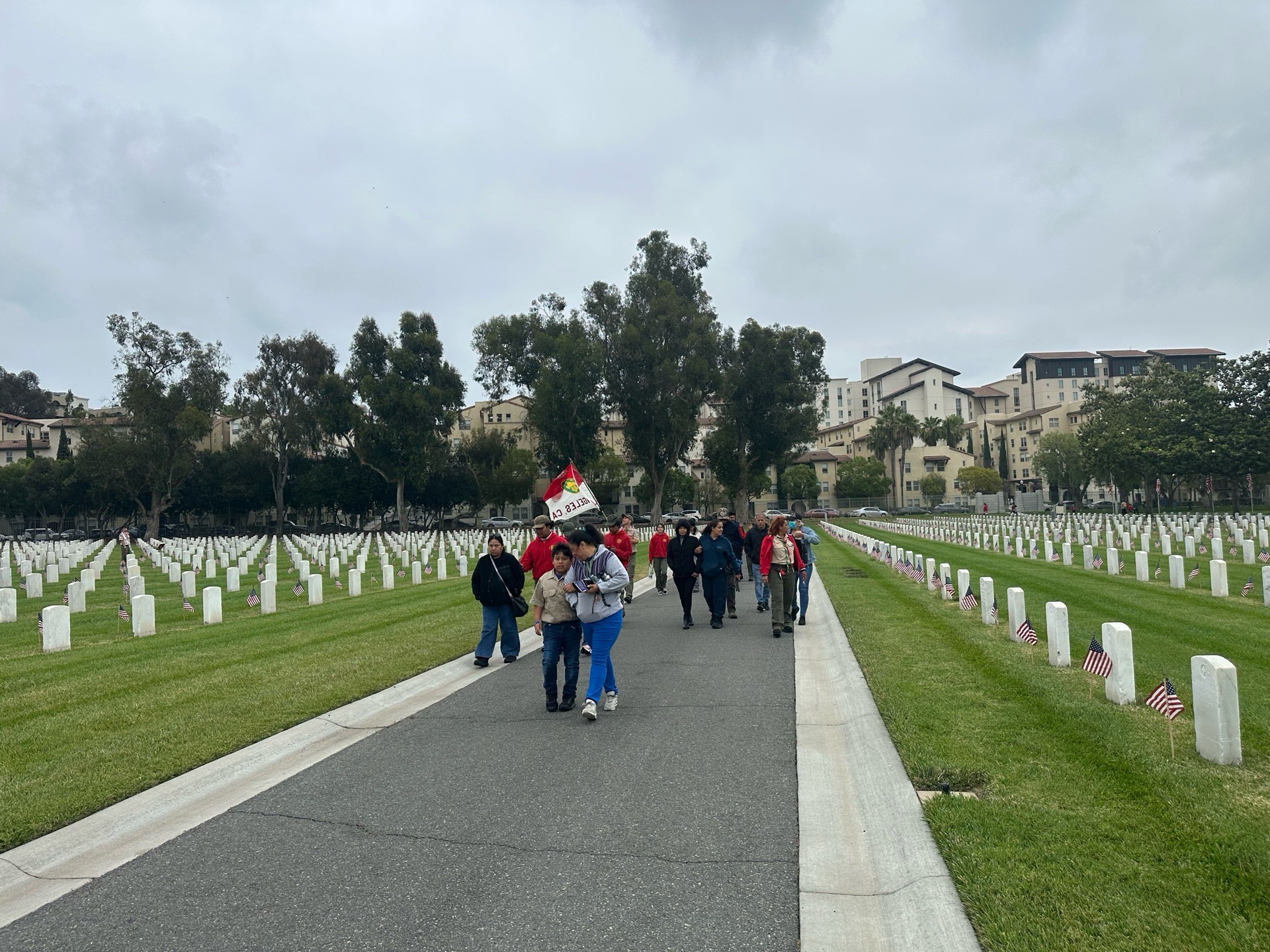 Memorial Day Place the Flags photo