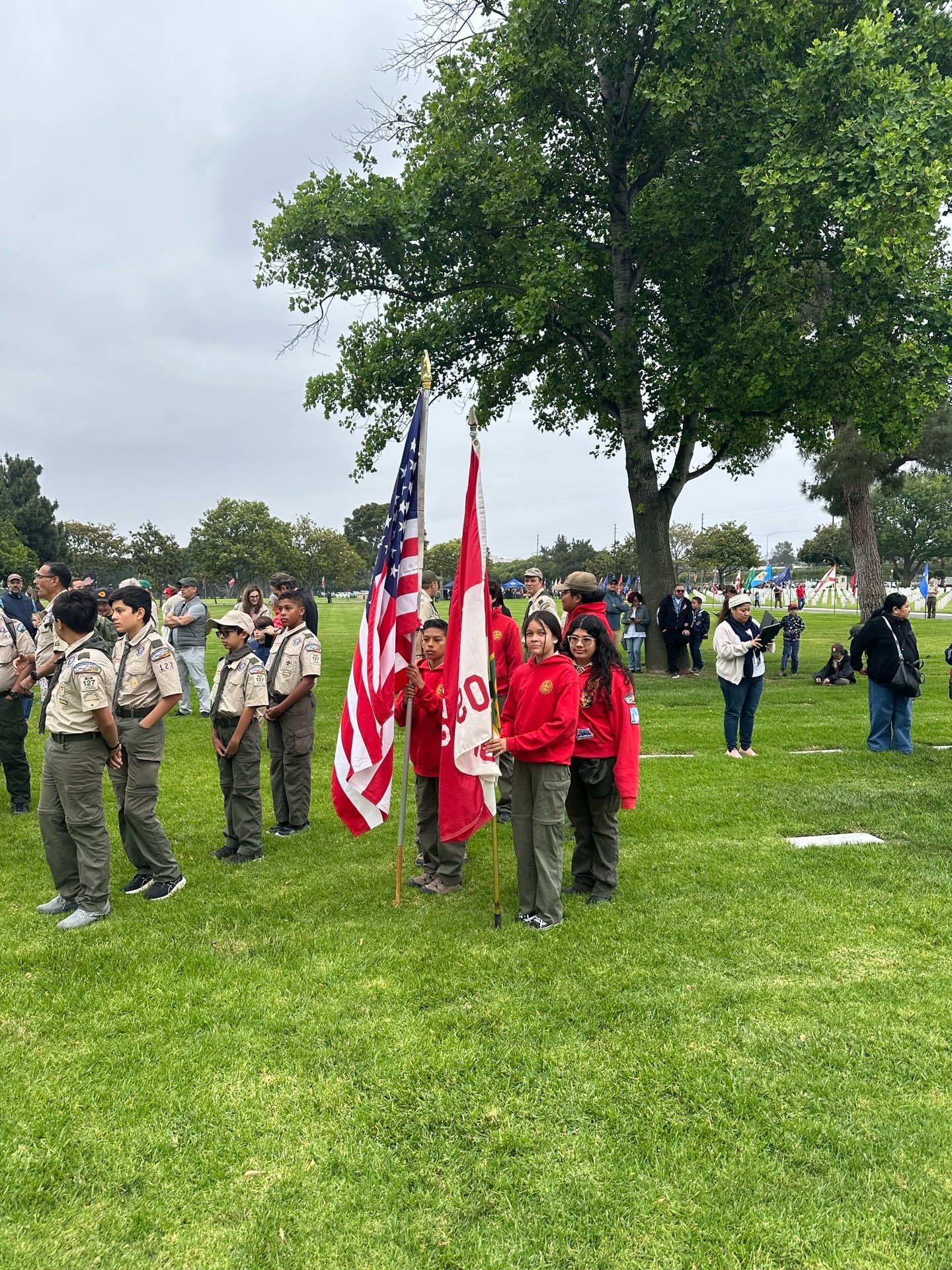 Memorial Day Place the Flags photo