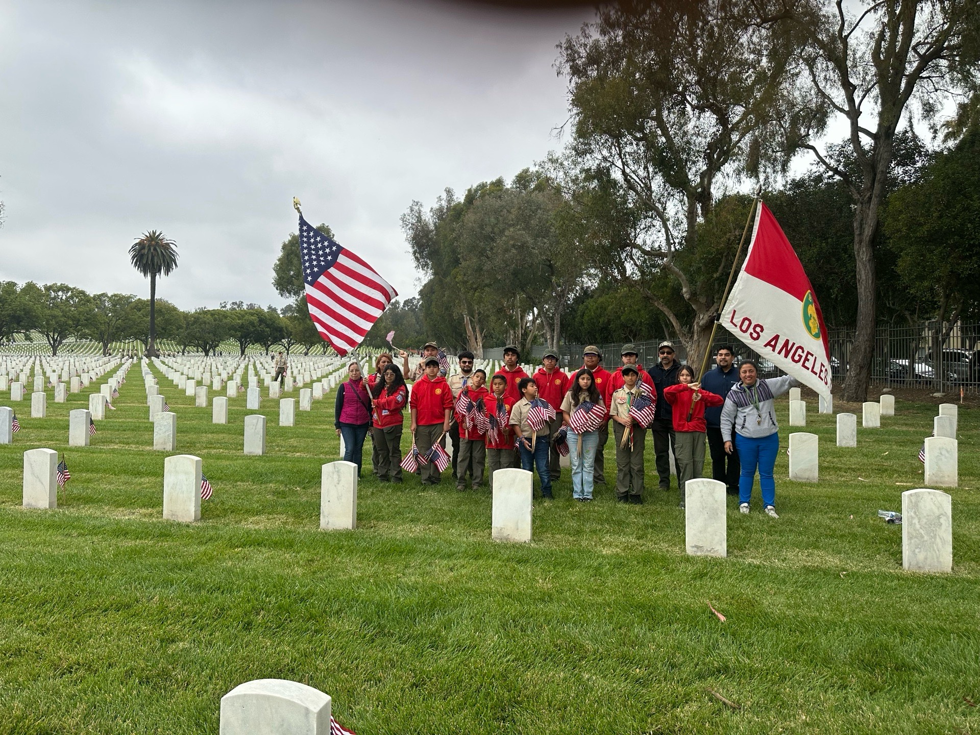 Memorial Day Place the Flags photo