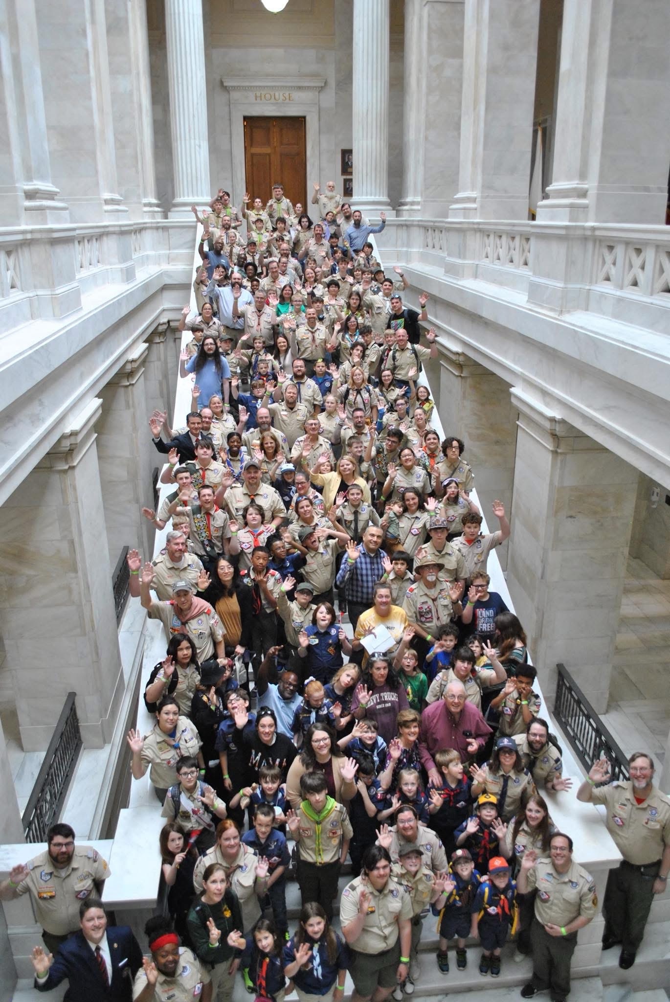 Scouting At The Capitol photo