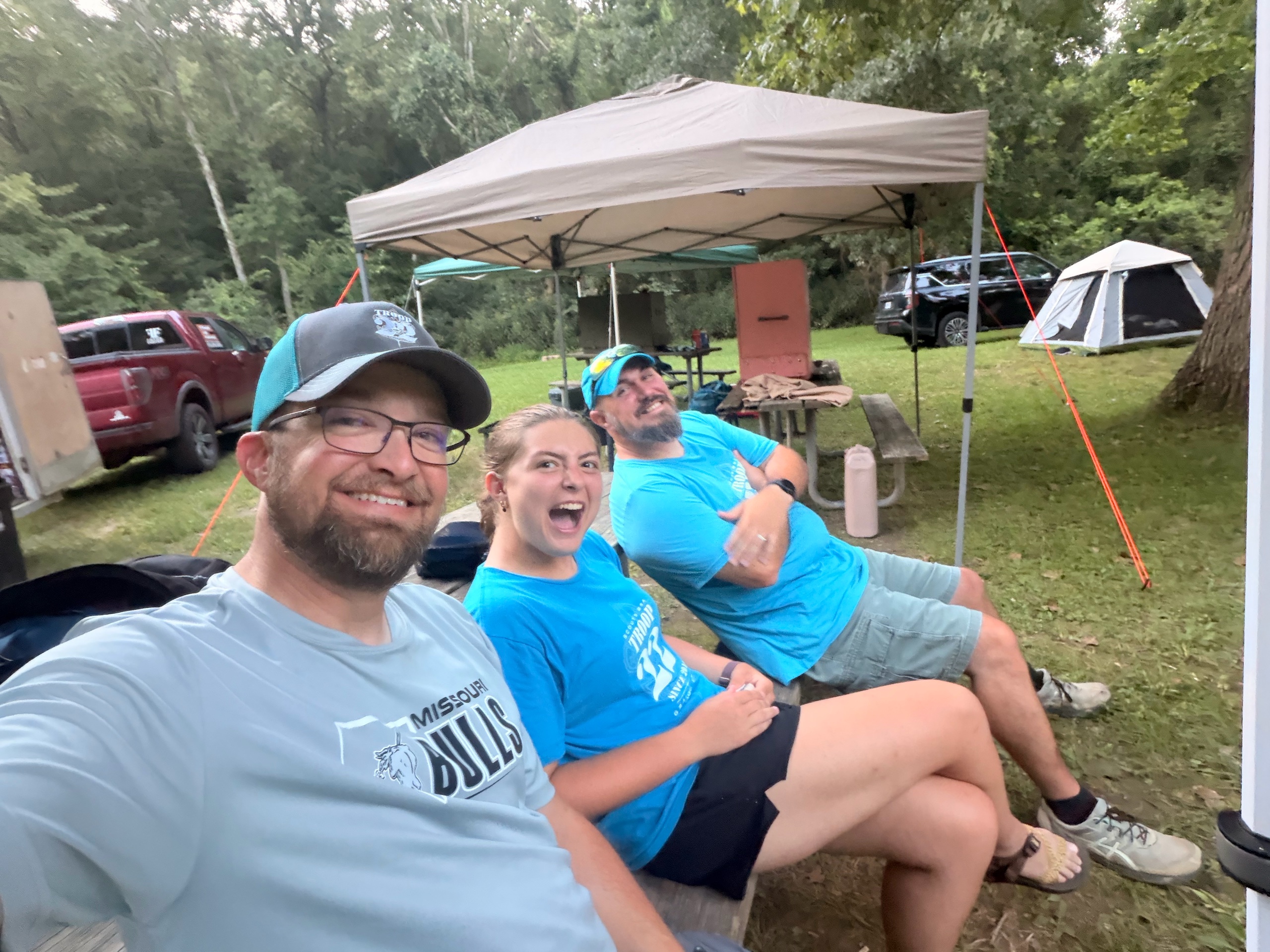 August Campout: Onondaga State Park- Hike/Cave Tour photo