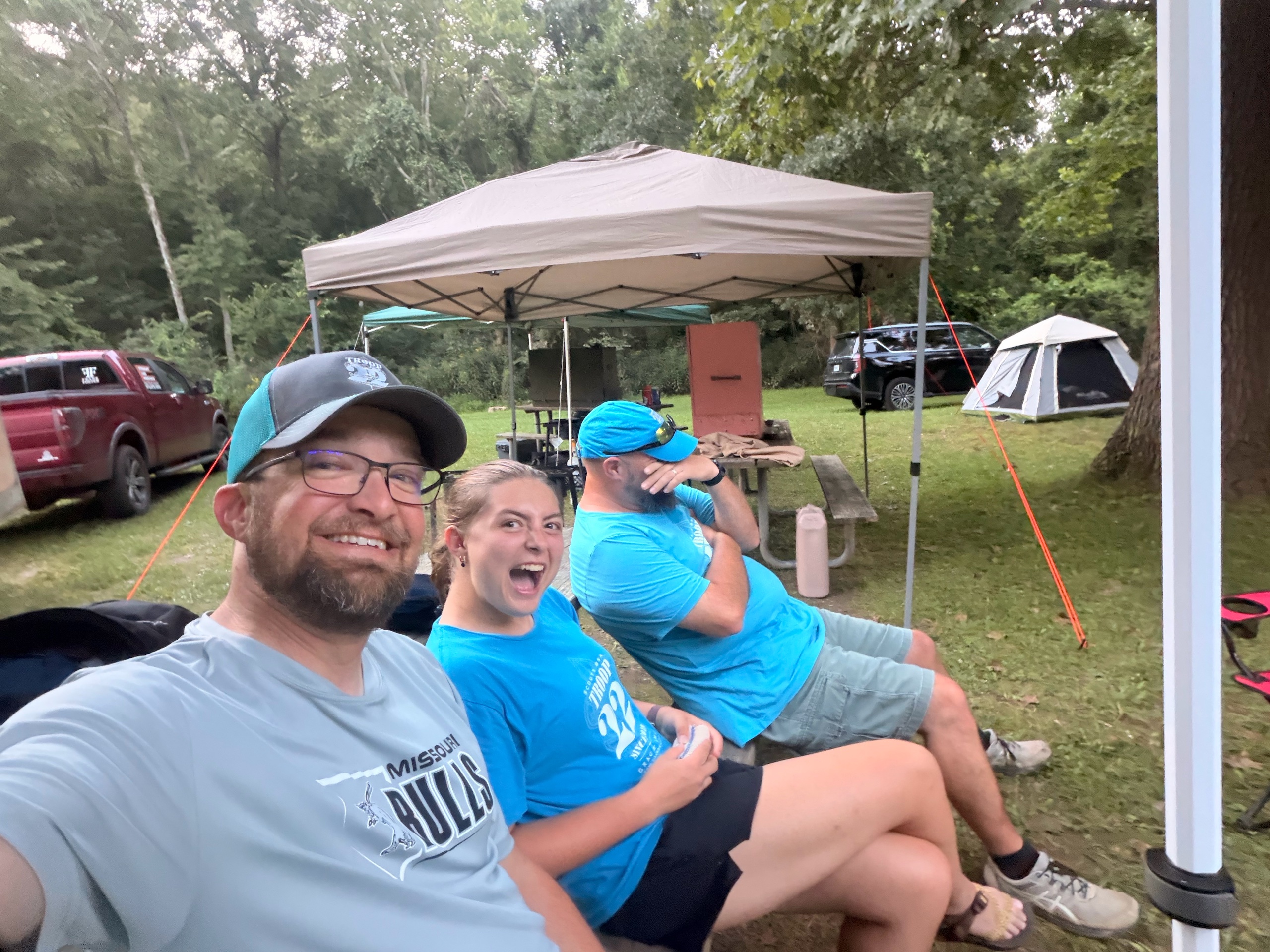 August Campout: Onondaga State Park- Hike/Cave Tour photo