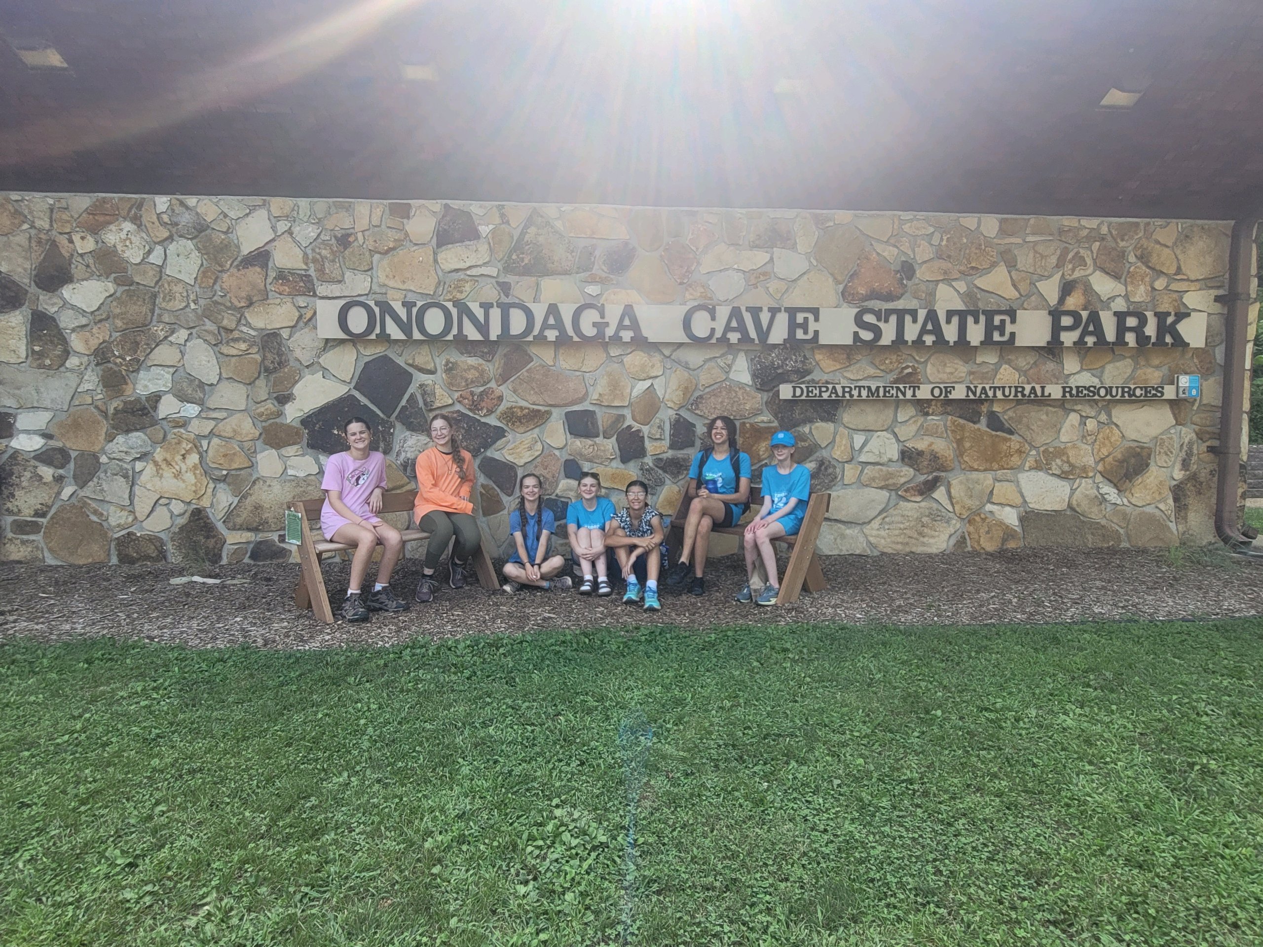 August Campout: Onondaga State Park- Hike/Cave Tour photo