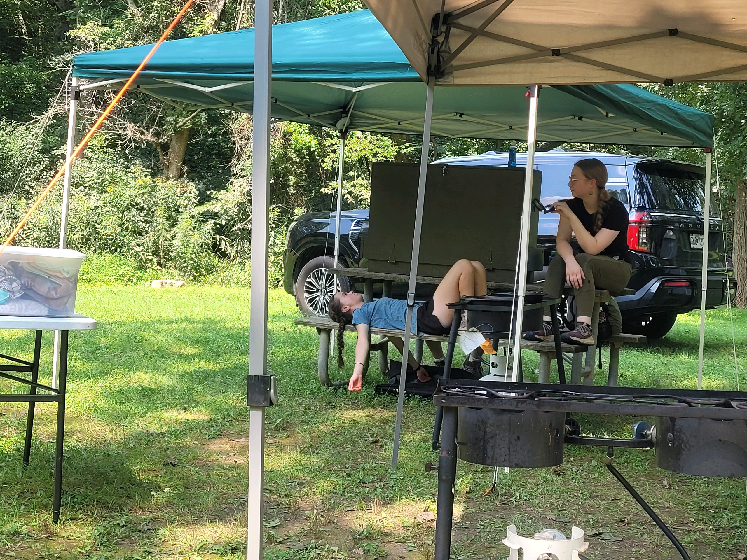 August Campout: Onondaga State Park- Hike/Cave Tour photo