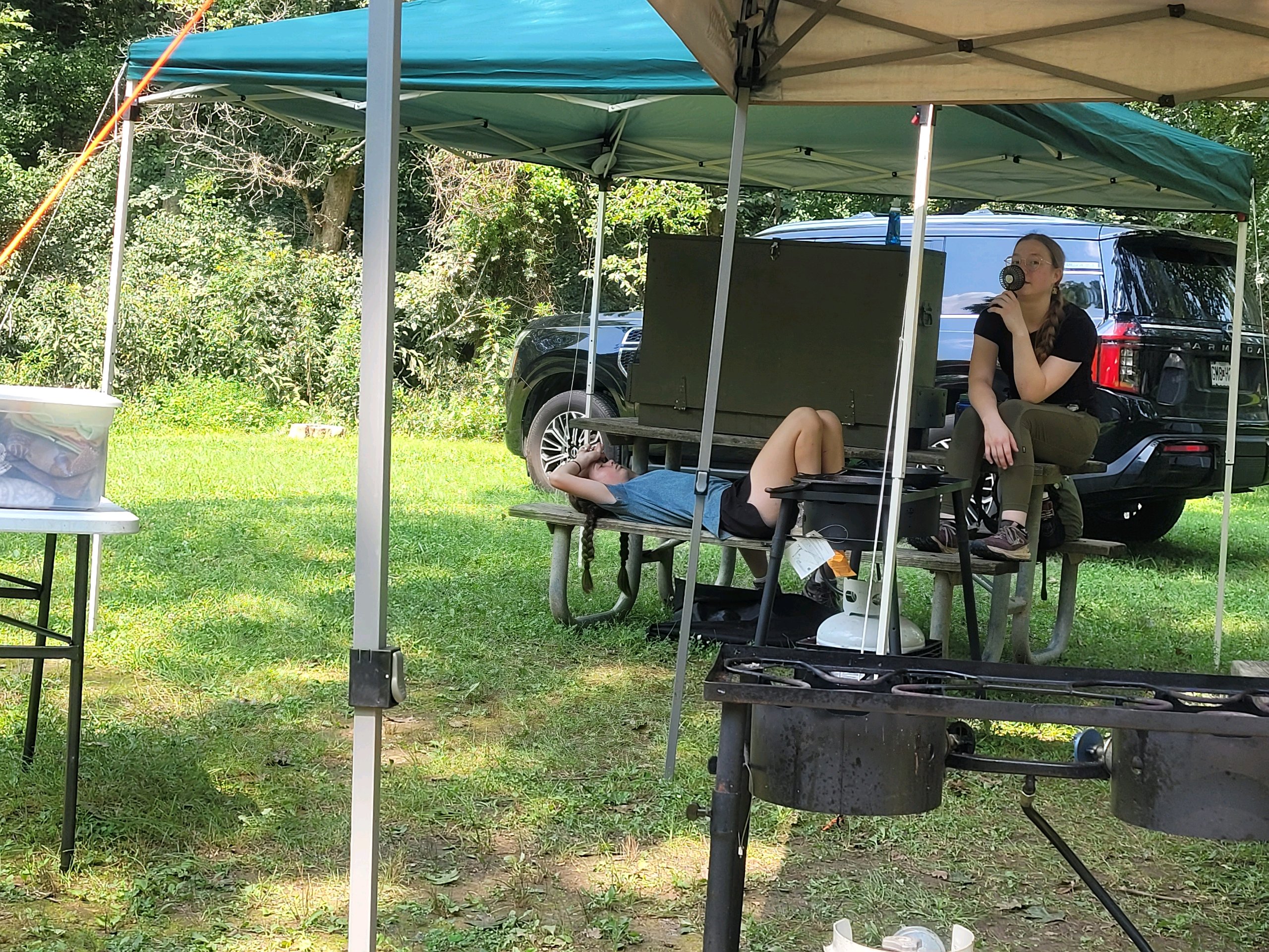 August Campout: Onondaga State Park- Hike/Cave Tour photo