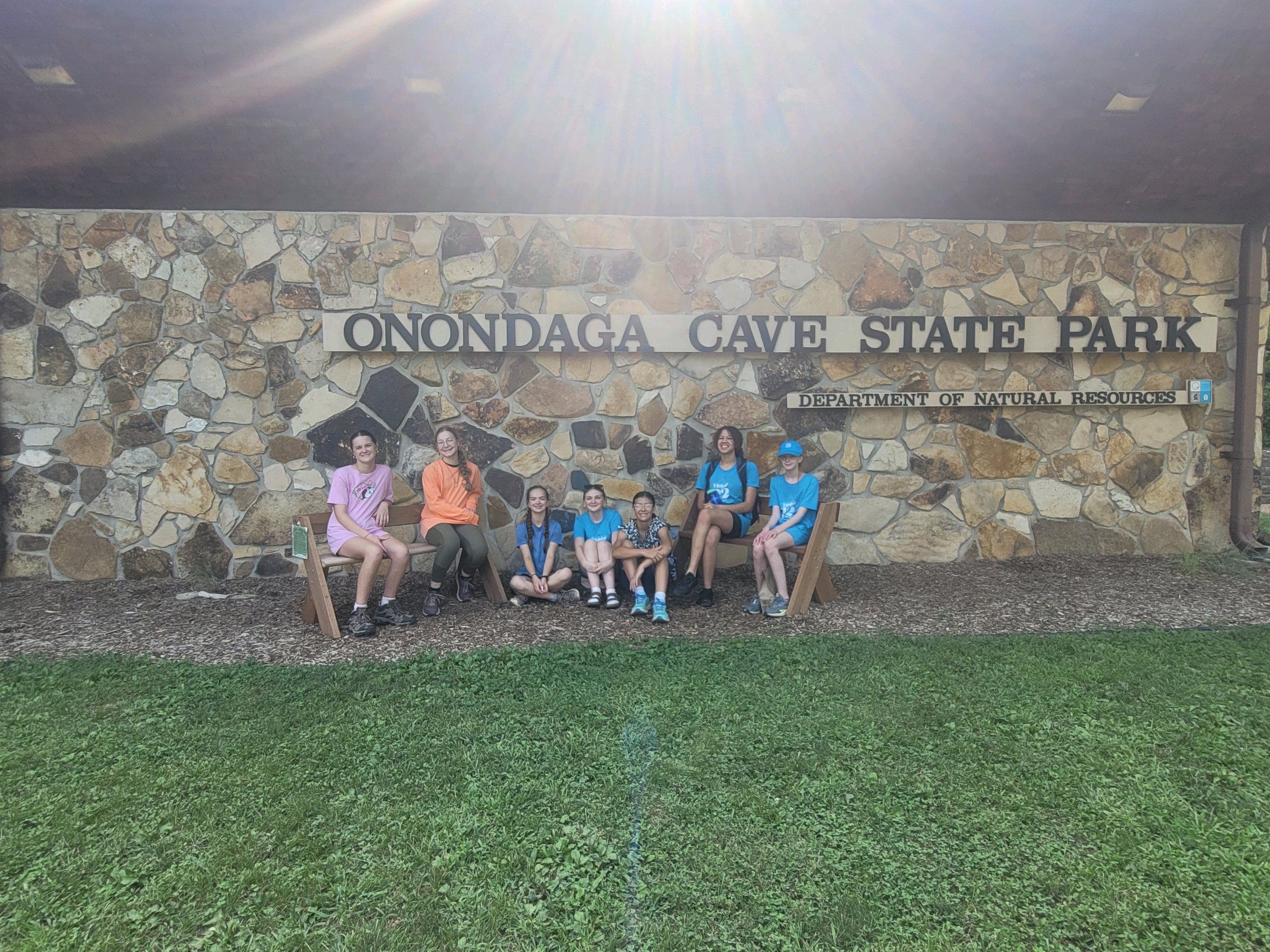 August Campout: Onondaga State Park- Hike/Cave Tour photo