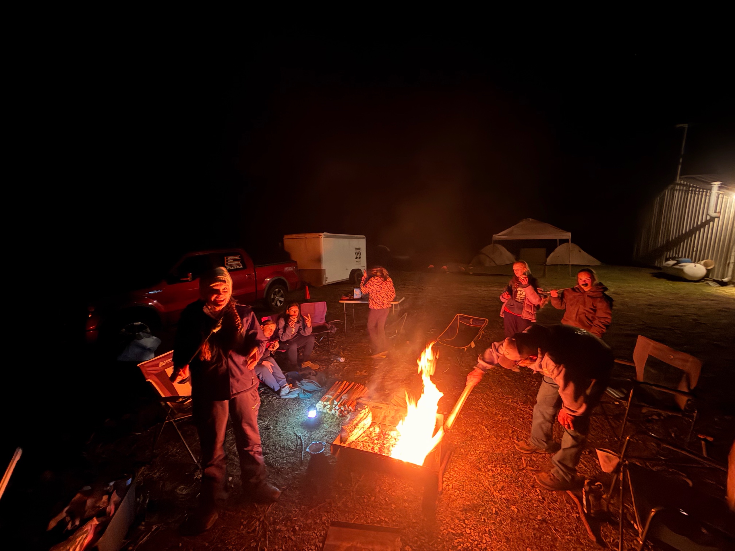 October Campout - Team Building/Cowboy Cooking photo
