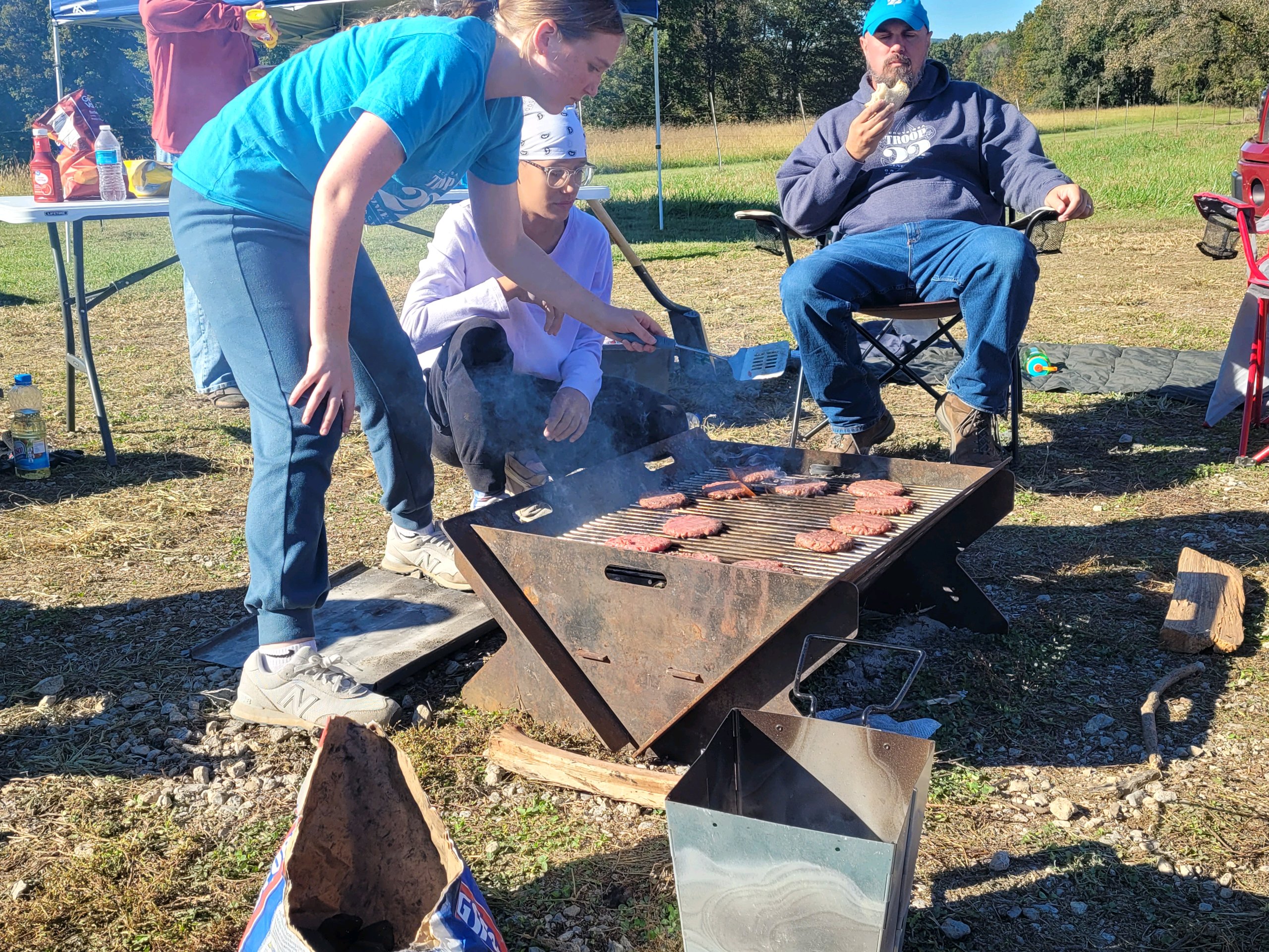 October Campout - Team Building/Cowboy Cooking photo