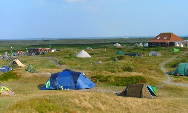 Zeltplatz Spiekeroog