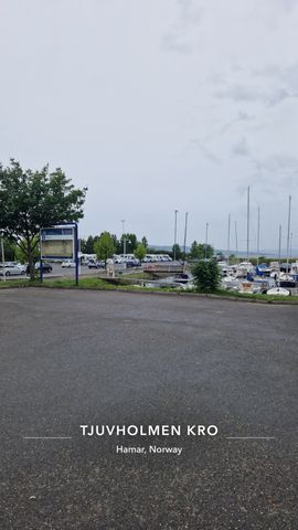 Hamar båtforenings bobilparkering