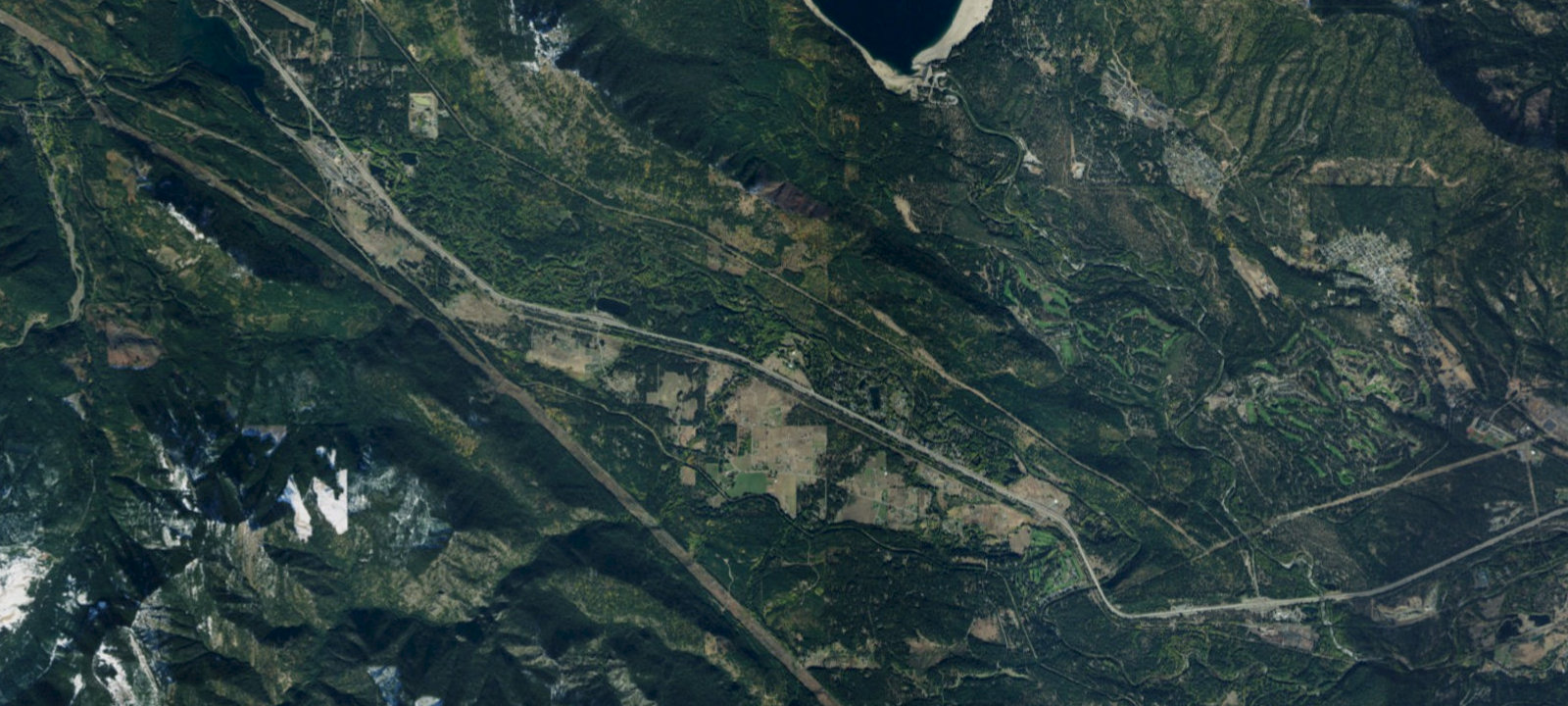 Map of Summer Cabins