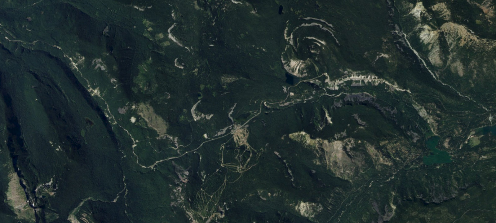 Map of White Pass Lake (Leech Lake) Campground