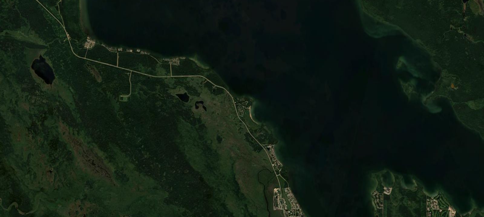 Map of Sandy Bay Candle Lake Campground