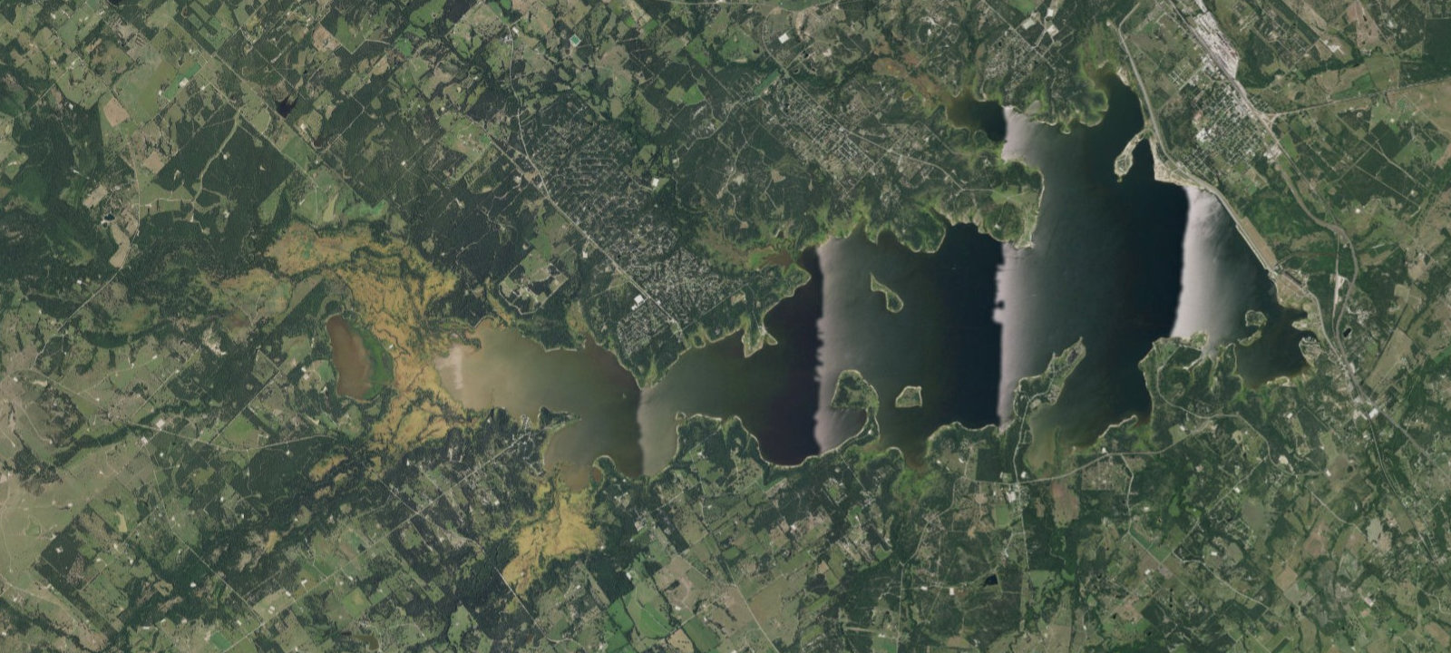 Map of Lake Somerville State Park - Birch Creek Unit