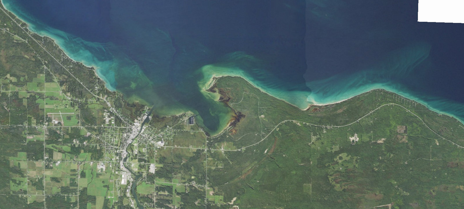 Map of Cheboygan State Park Modern Campground