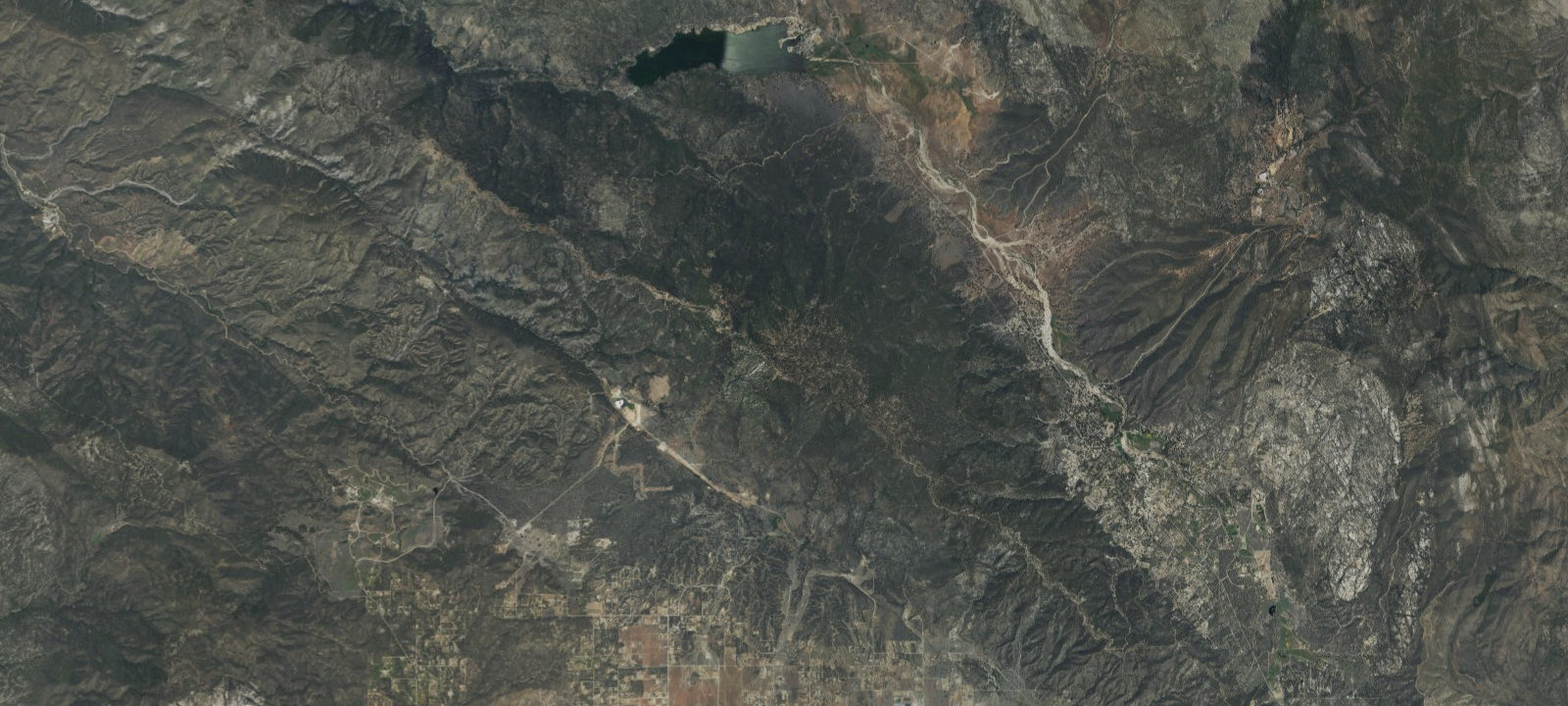Map of Thomas Mountain Yellow Post Site #7