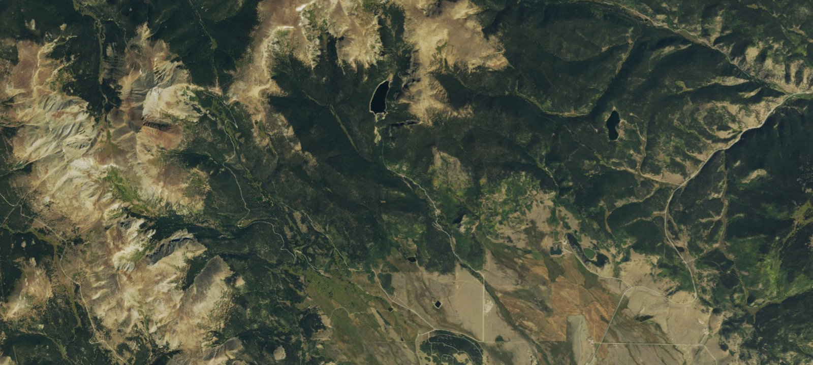 Map of Jefferson Creek
