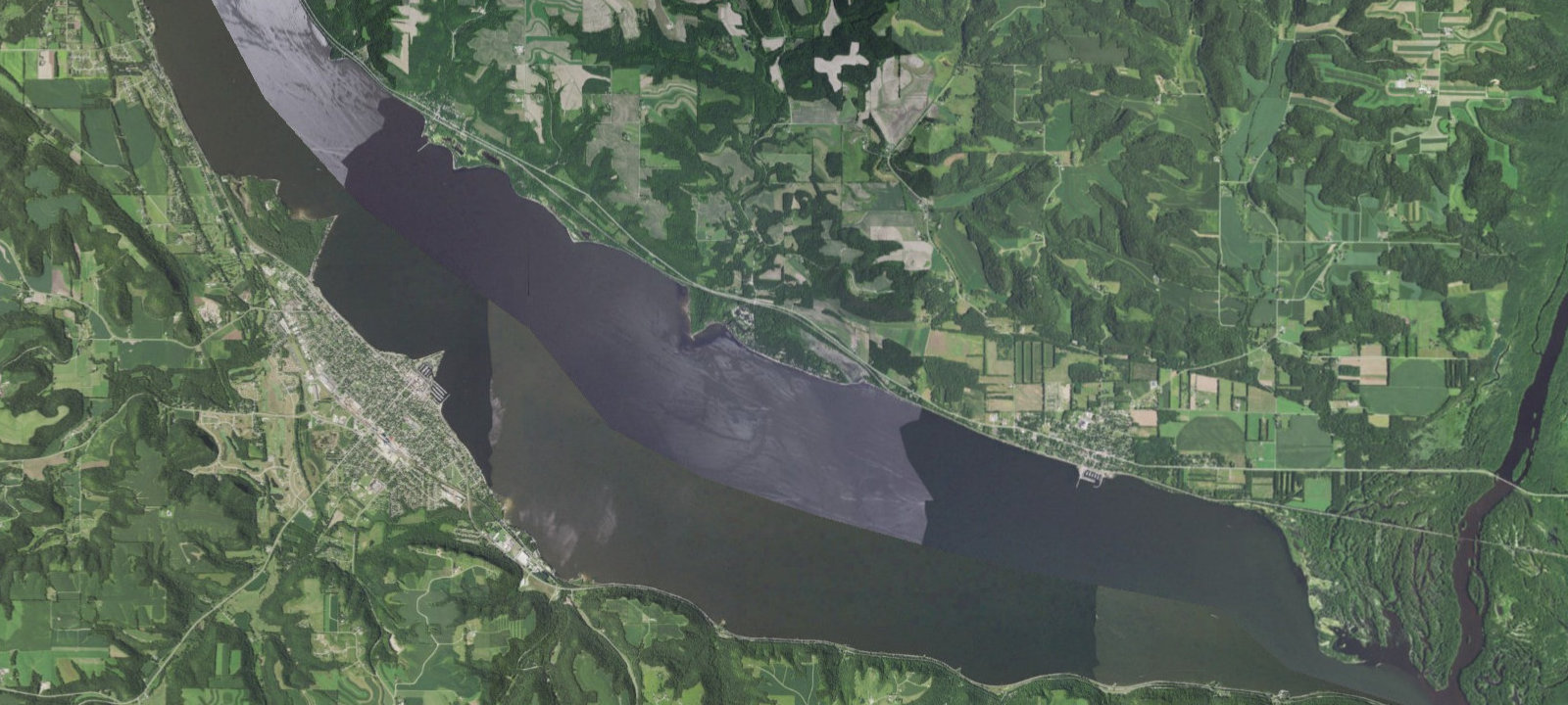 Map of YMCA Camp Pepin