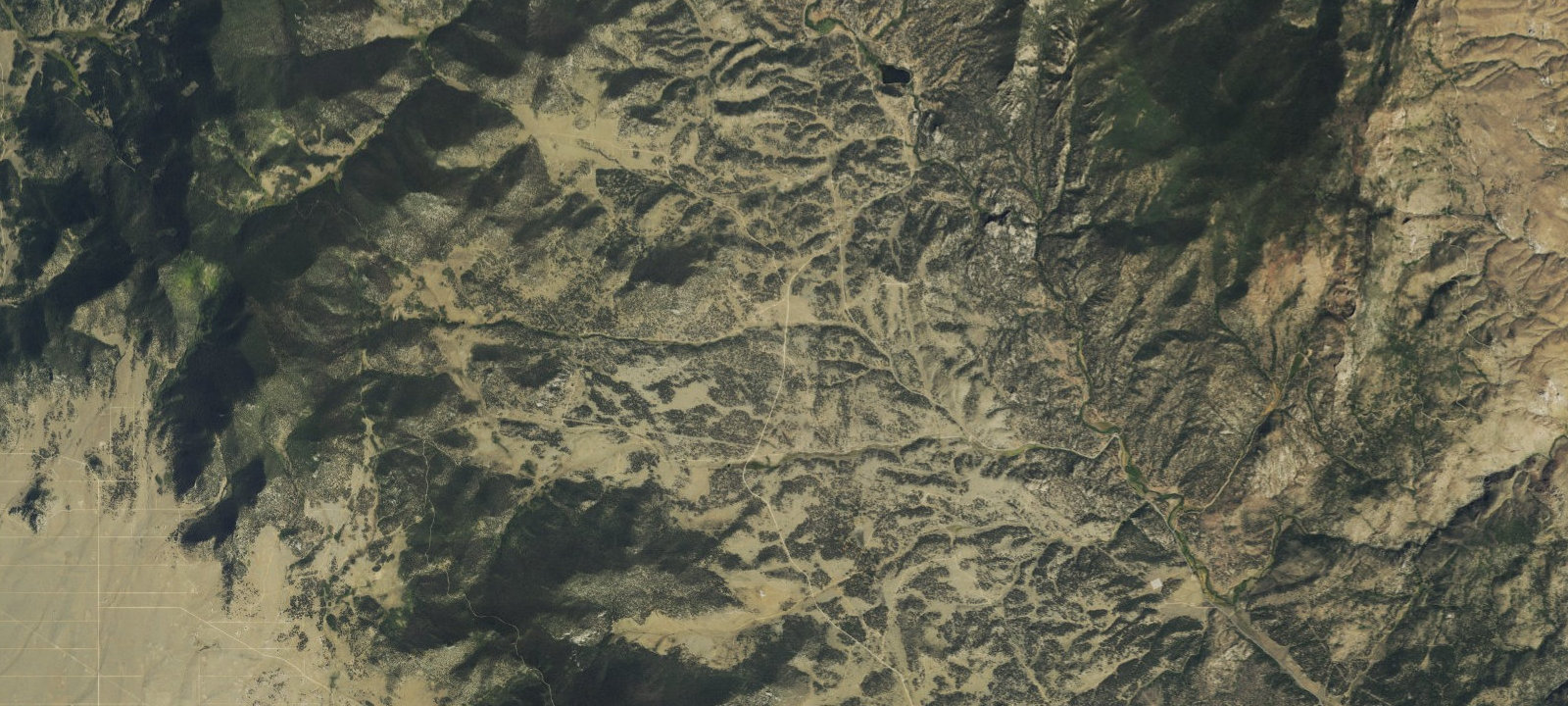 Map of Thorpe Gulch