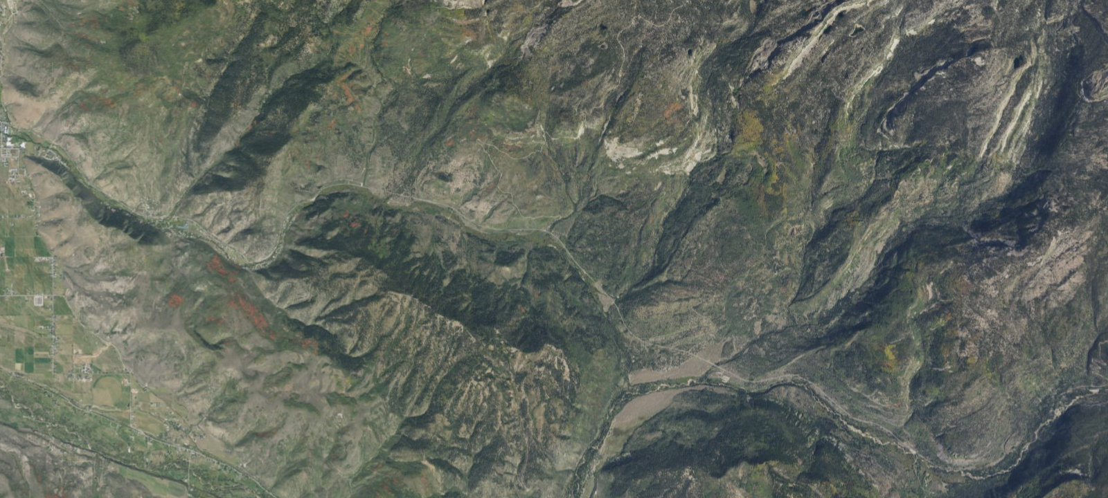 Map of Taylors Fork Campground