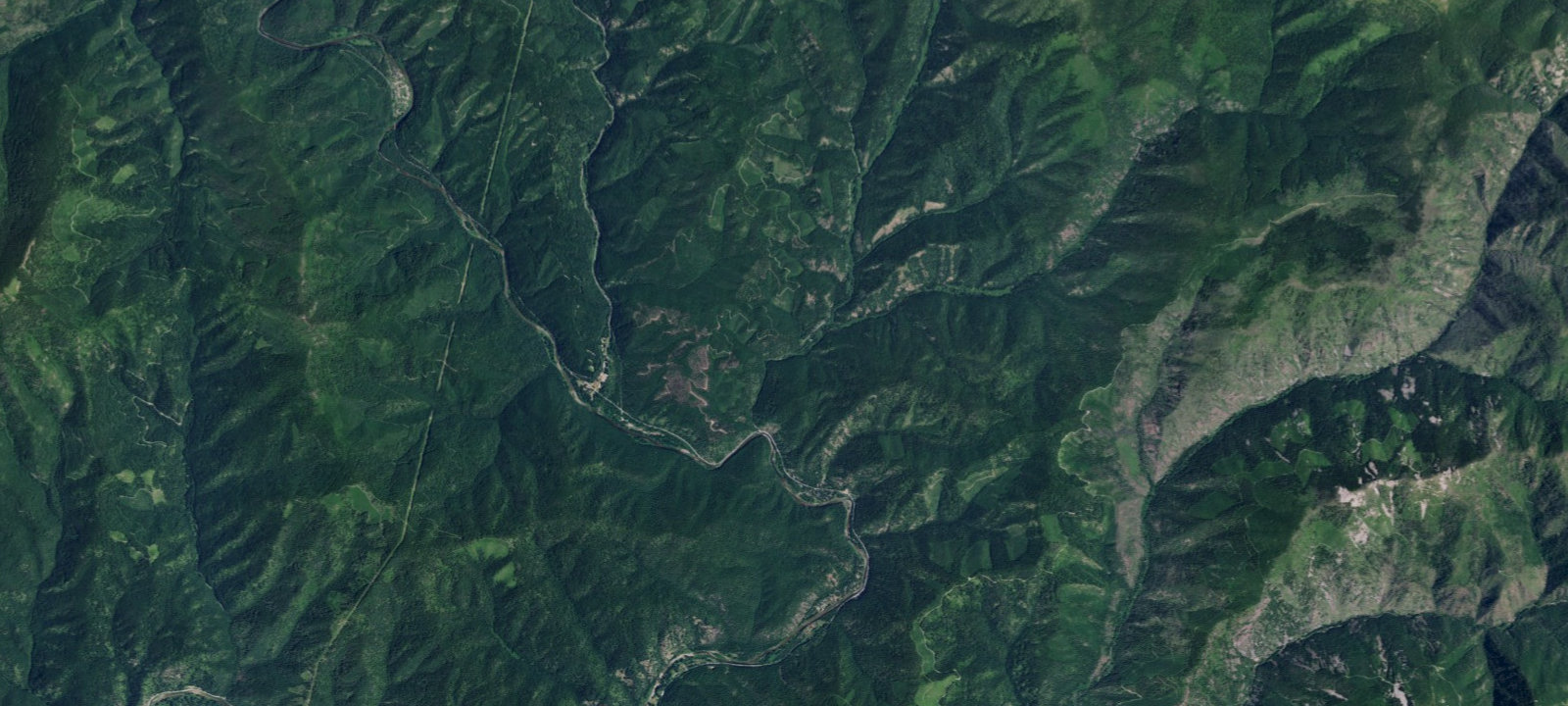 Map of Lost Creek Dispersed Campground