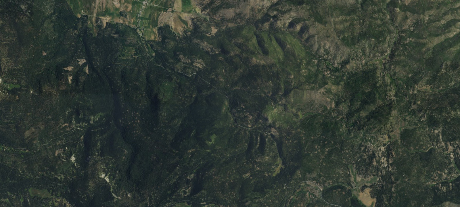 Map of Cold Creek