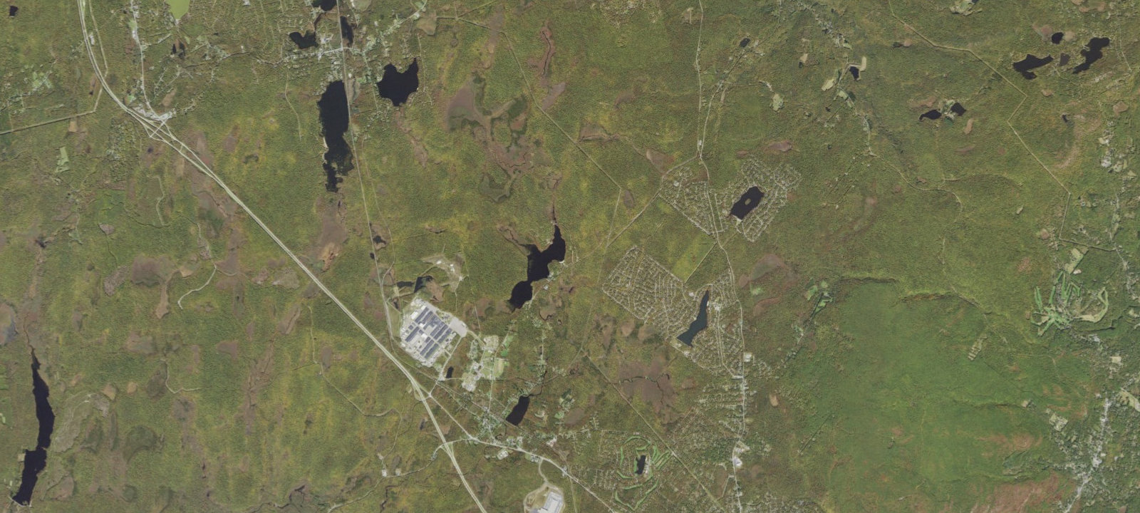 Map of Tobyhanna State Park Group Tenting