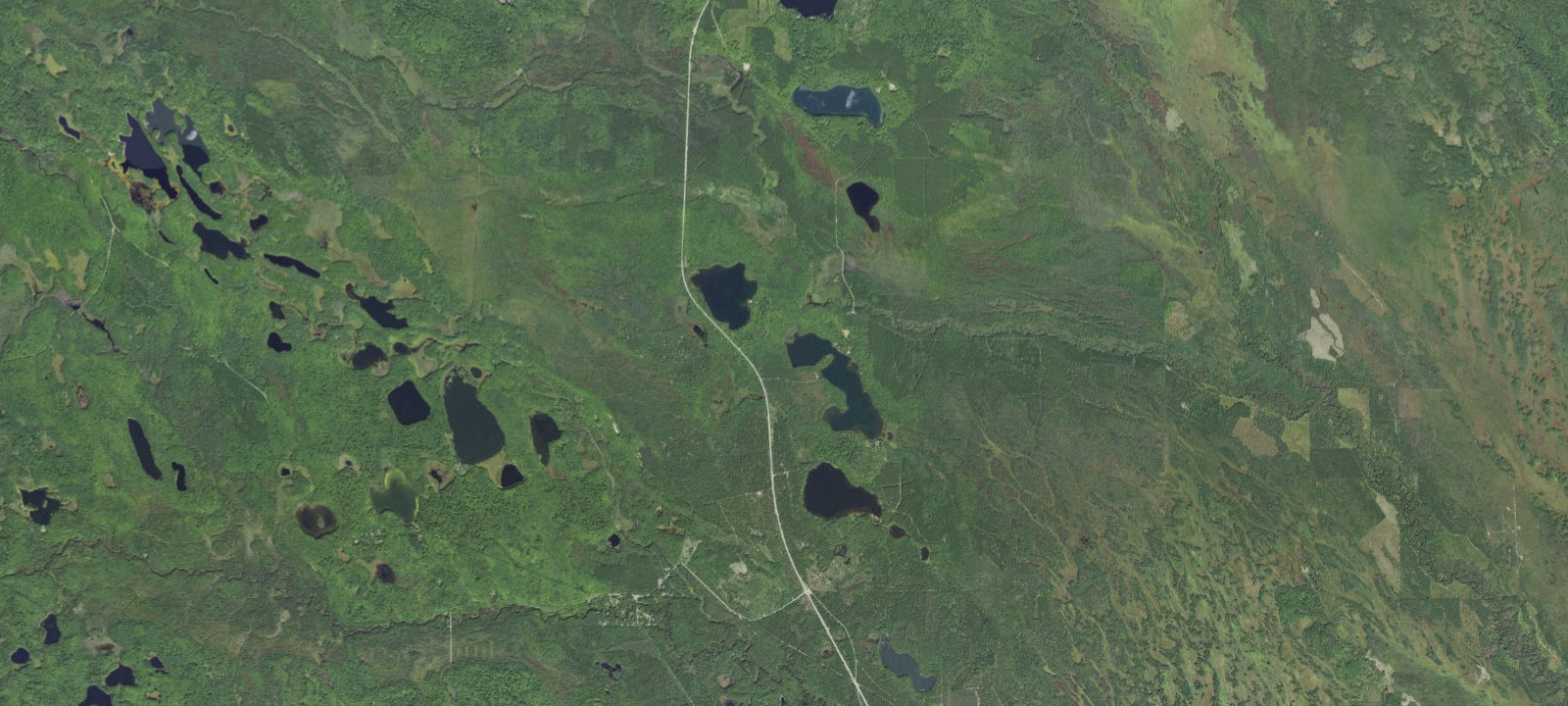 Map of Crooked Lake Campsite