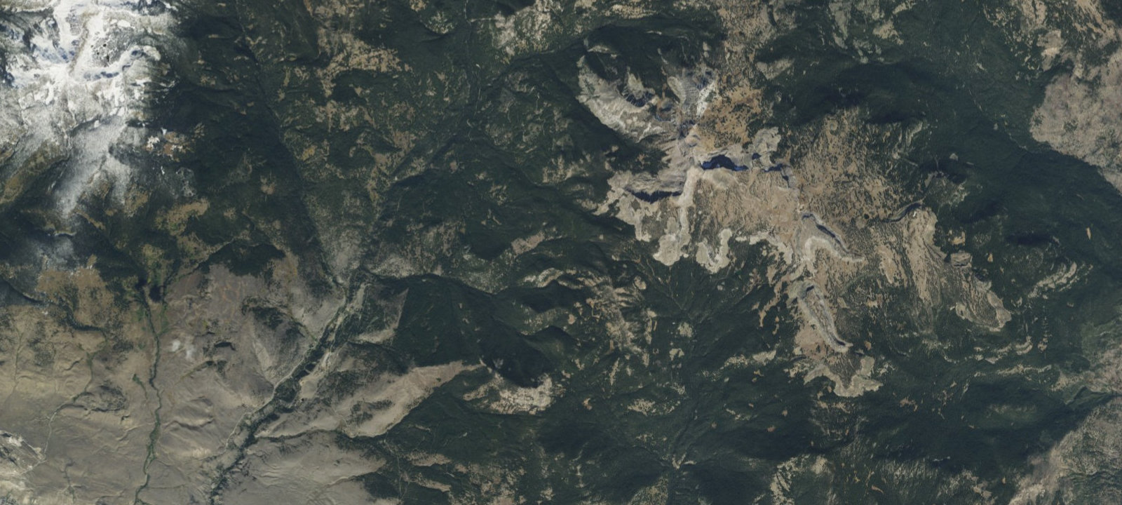 Map of Bear Fork Road Dispersed Camping