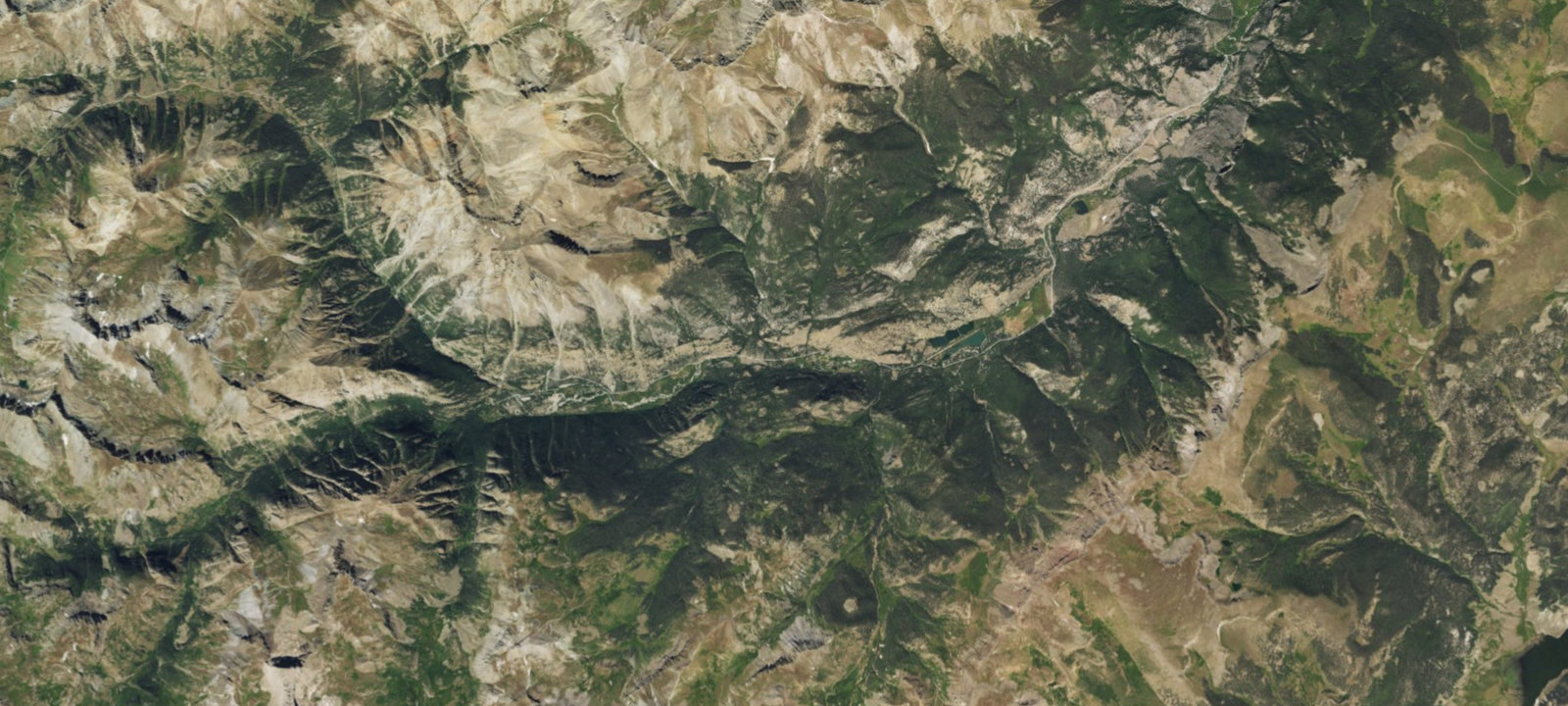 Map of Bent Creek Dispersed Campsite 5