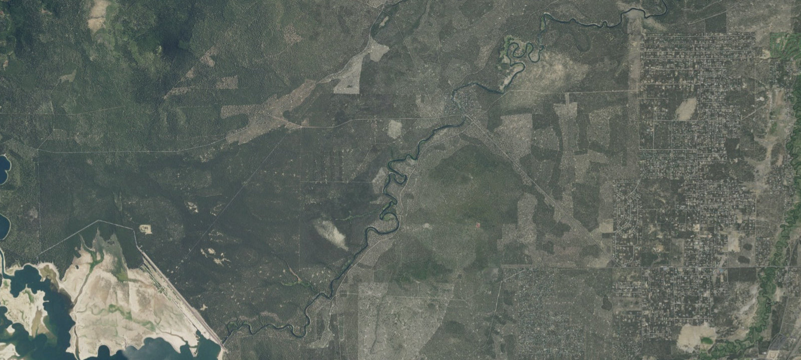 Map of Bull Bend Campground
