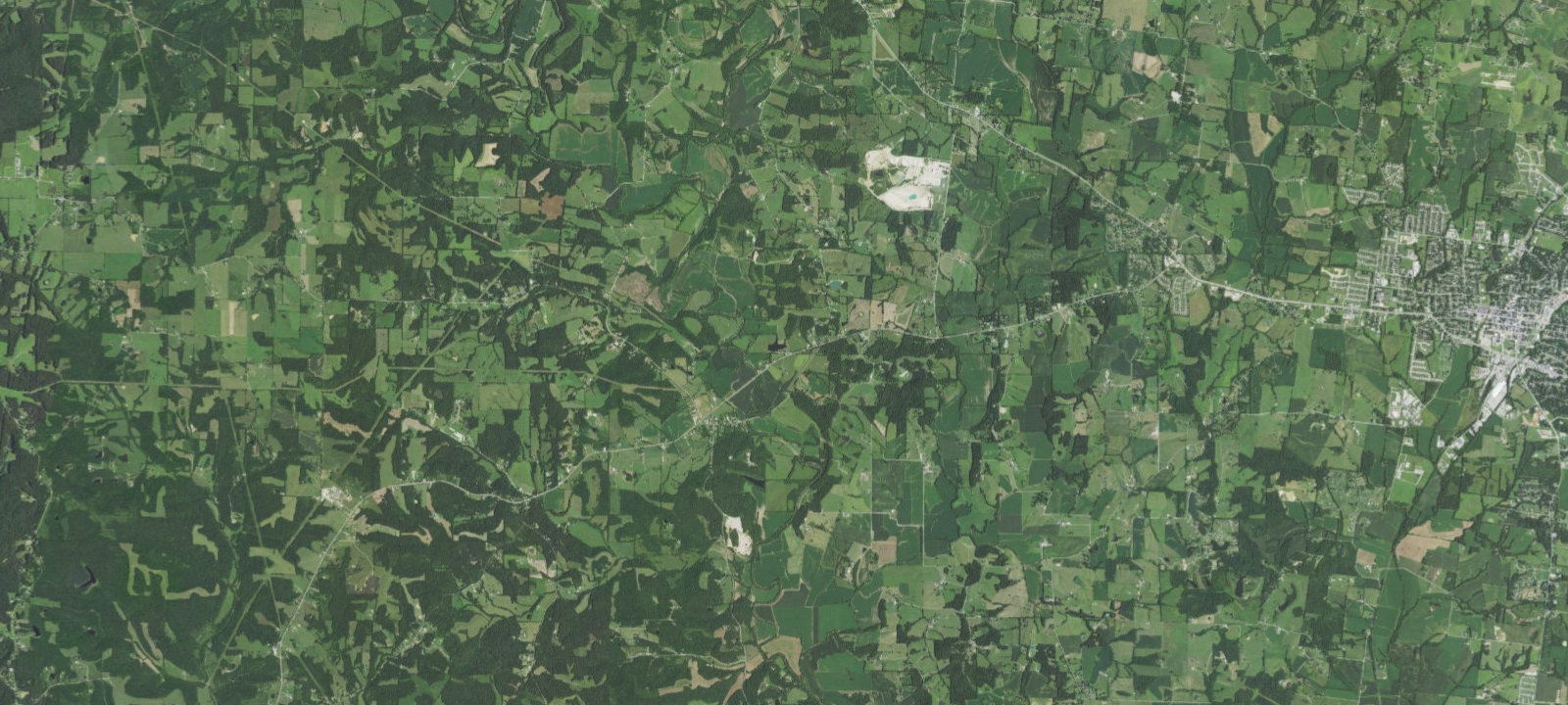Map of Little Ole Opry Campground