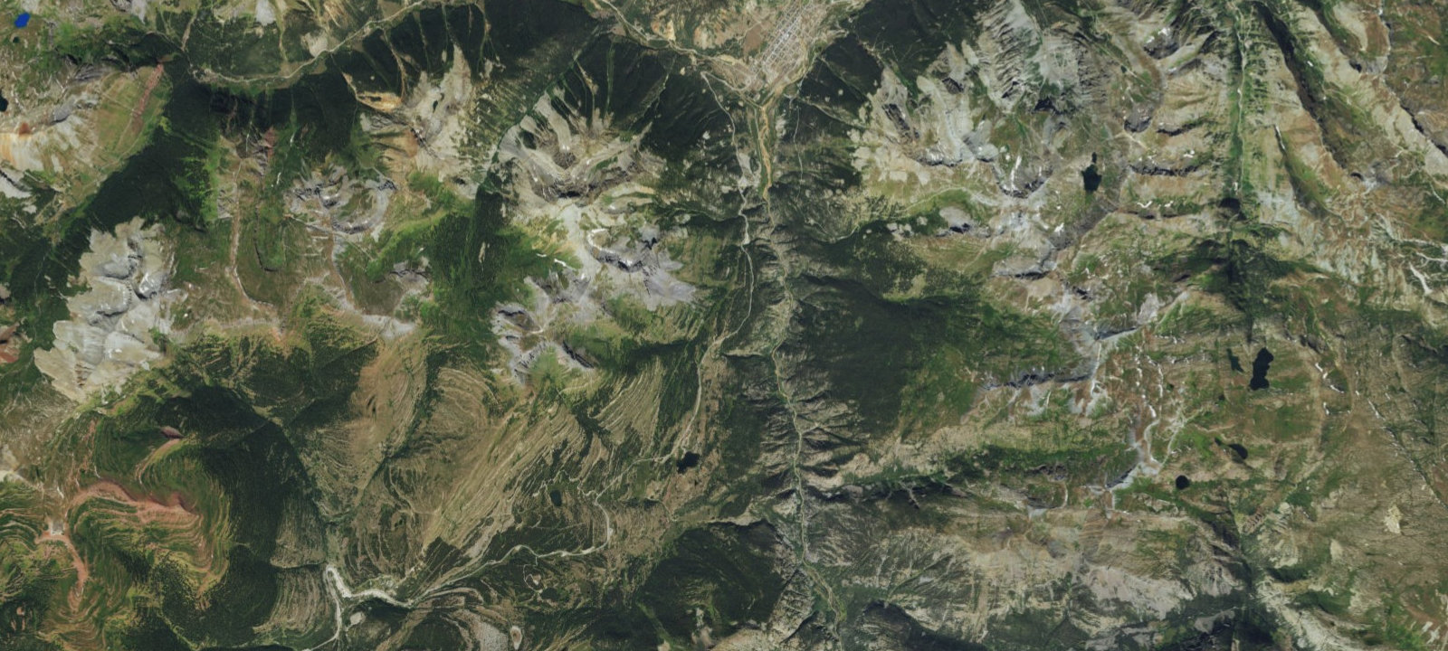 Map of Molas Pass Dispersed Campsite 19