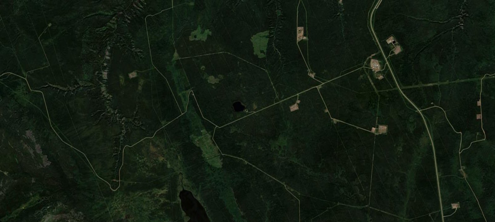 Map of Duhu Lake Recreation Site