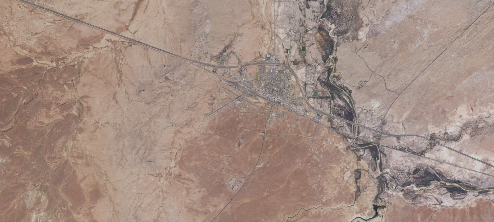 Map of Winslow Rodeo Grounds RV Park