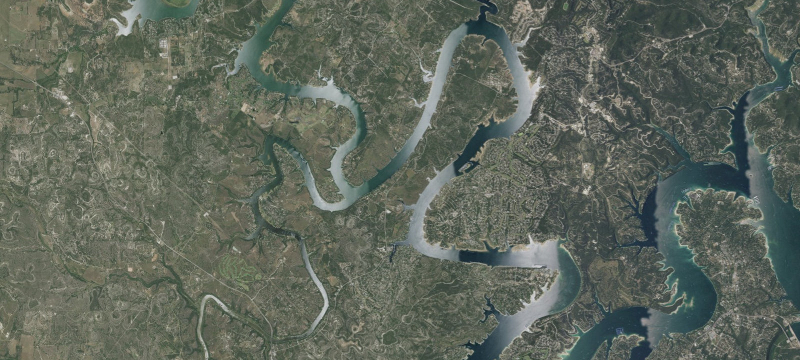 Map of Pace Bend Park