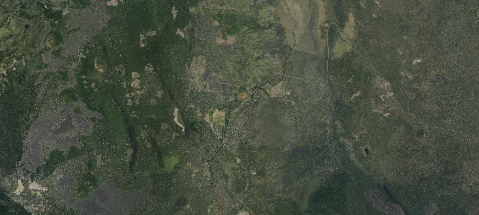 Map of Hat Creek