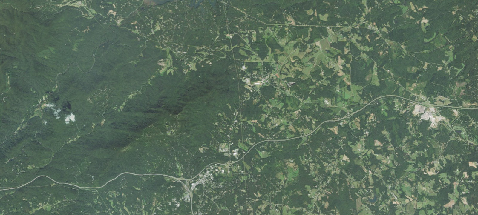 Map of Holly Flats Campground