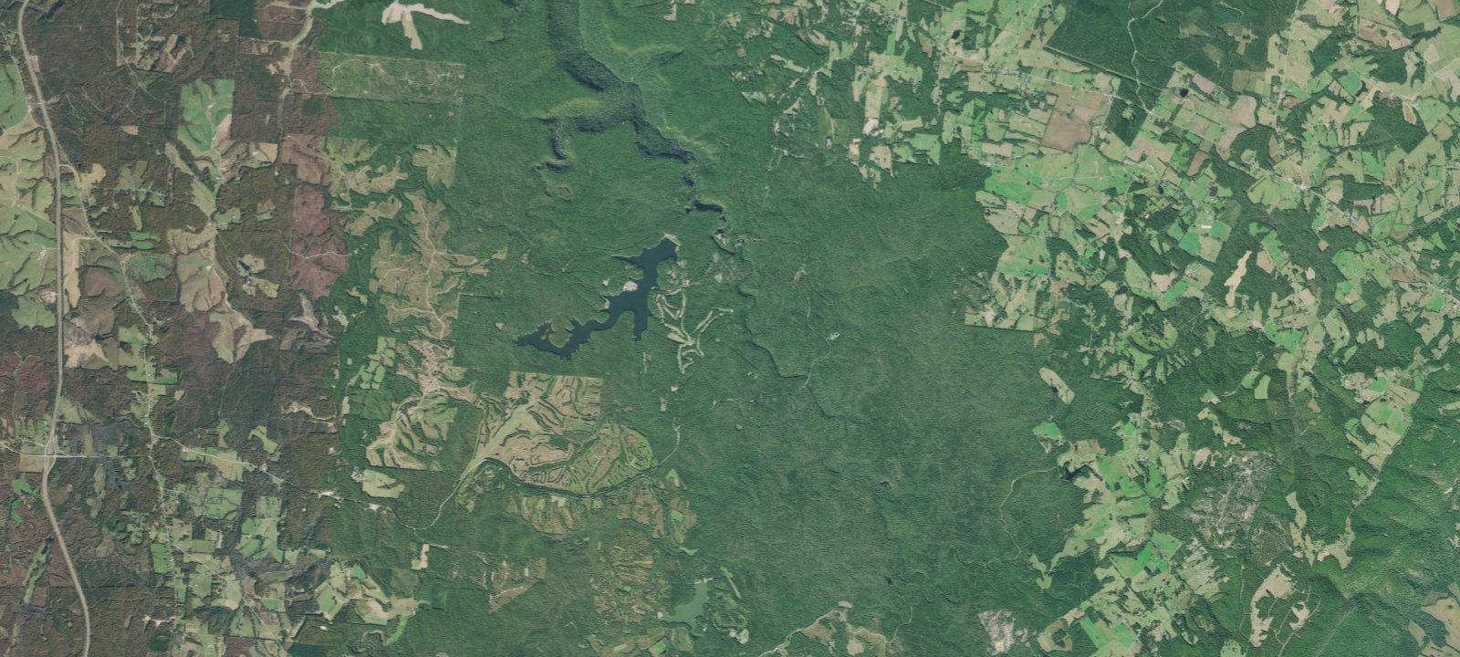 Map of Cane Creek Group Camp (Cabins)