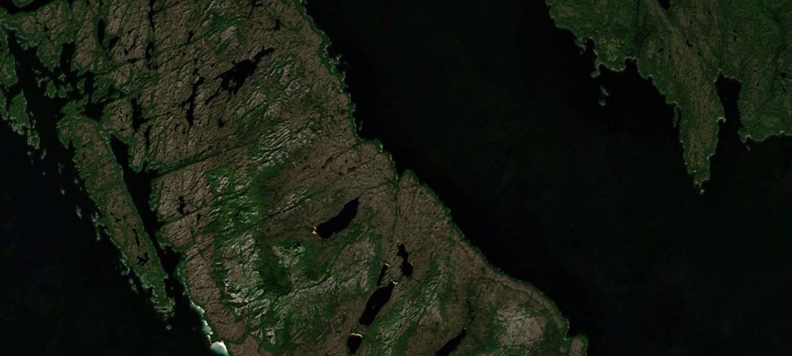 Map of Squally Channel (BCMT)