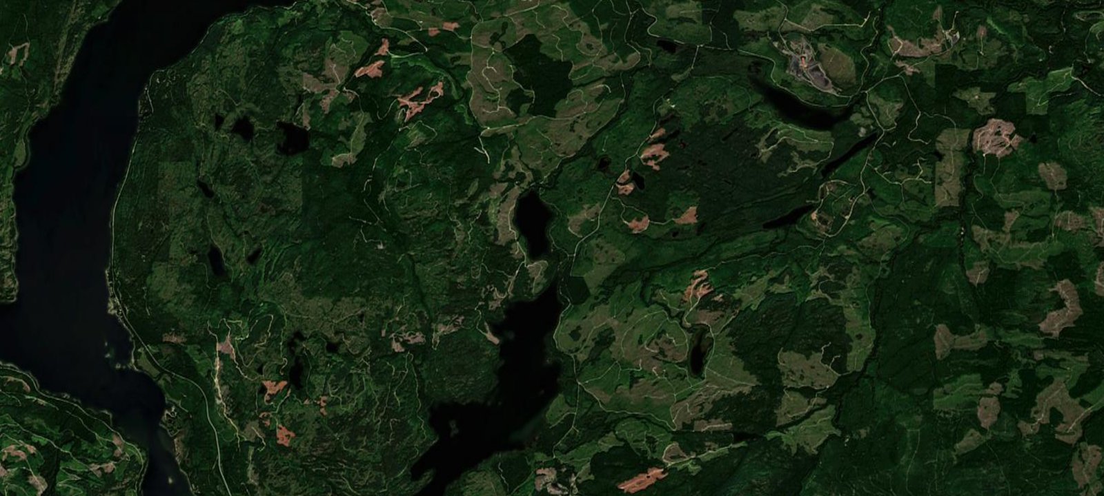 Map of Wokas Lake Campsite