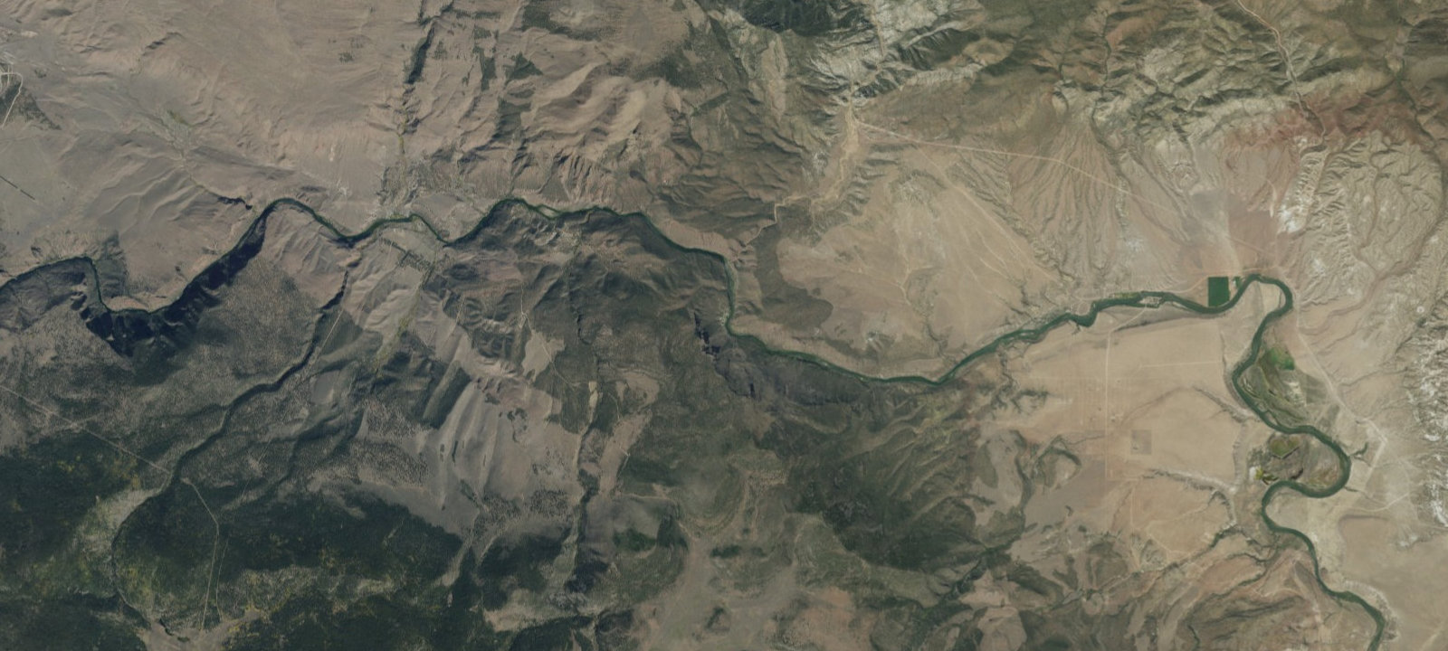 Map of Red Creek I Campsite