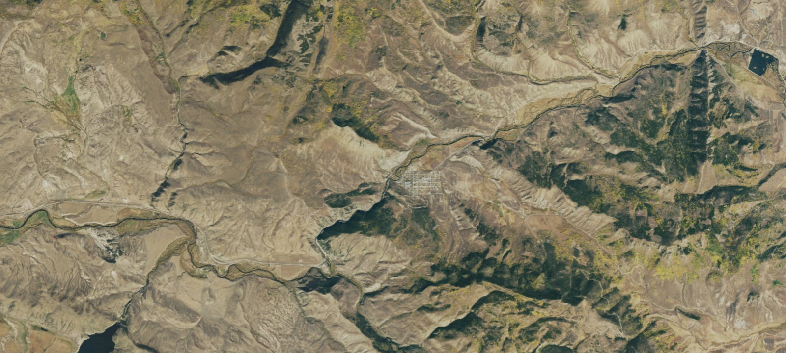 Map of Pioneer Park Campground
