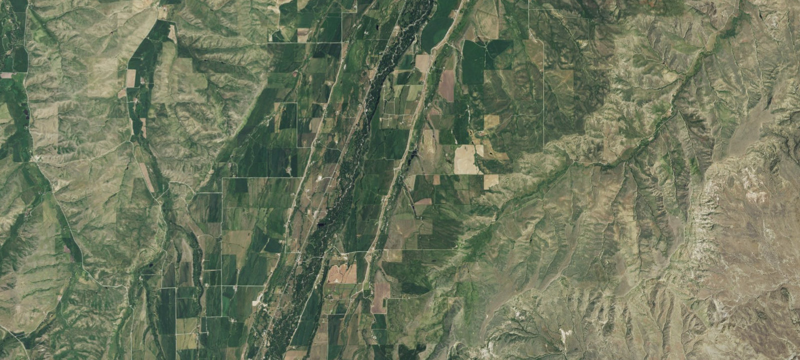 Map of Big Red Barn Homestead With Hookups